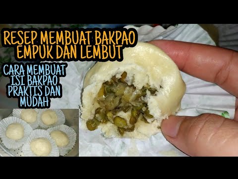 RESEP BAKPAO KUKUS LEMBUT DAN ENAK - YouTube