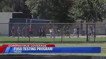Fresno Unified starting surveillance testing their faculty and staff as hundreds return to campus
