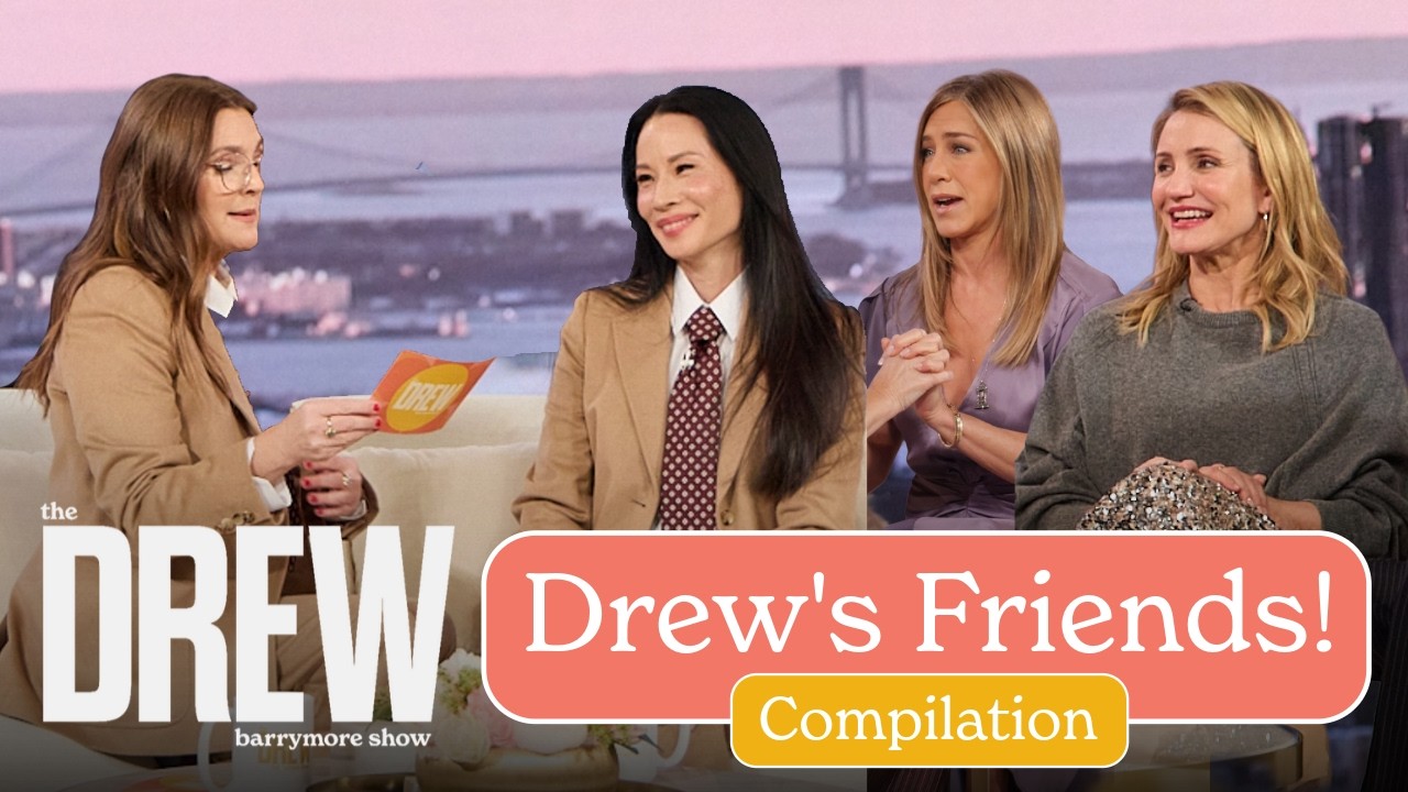 Drew Barrymore's Best Moments with Her Famous Friends! | Compilation