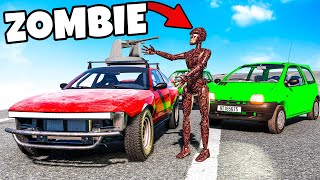 ❄️ ZOMBIE ATTACK ON THE ISLAND!? | BeamNG Drive | screenshot 5