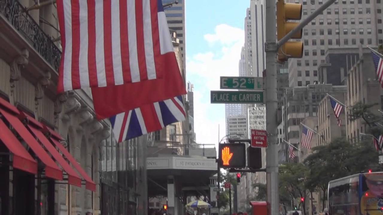 60.5 авеню,Манхэттен:Фирменные магазины-бутики -  ч. 2. 5th Avenue,Manhattan:Brand stores, Boutiques