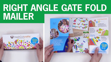 Designer Folds: Right Angle Gate Fold Mailer
