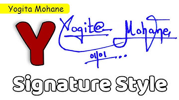 ✅ Yogita Mohane Name Signature Request done