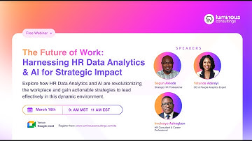 The Future of Work: Harnessing HR Analytics & AI for Strategic Impact