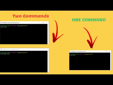 Run Node-Saa and live-server Together Using Only One Command ||  how pro developers do ||