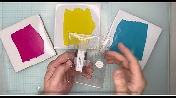 Polymer Clay CYM COLOR Mixing with “The Create Template and  Premo CLay - pt 2