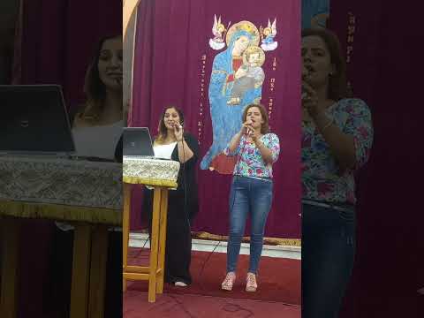 ترنيمة مش معقول من خدمتنا في كنيسة السيدة العذراء بالجونة المرنمة هند مجدي رانيا روماني