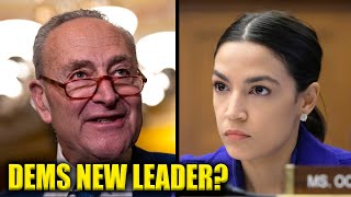 AOC URGED to Primary Schumer After GUTLESS Surrender To GOP