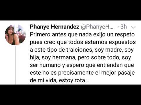 Video relevante entre Phanye Hernández y Juan de Dios pantoja - YouTube