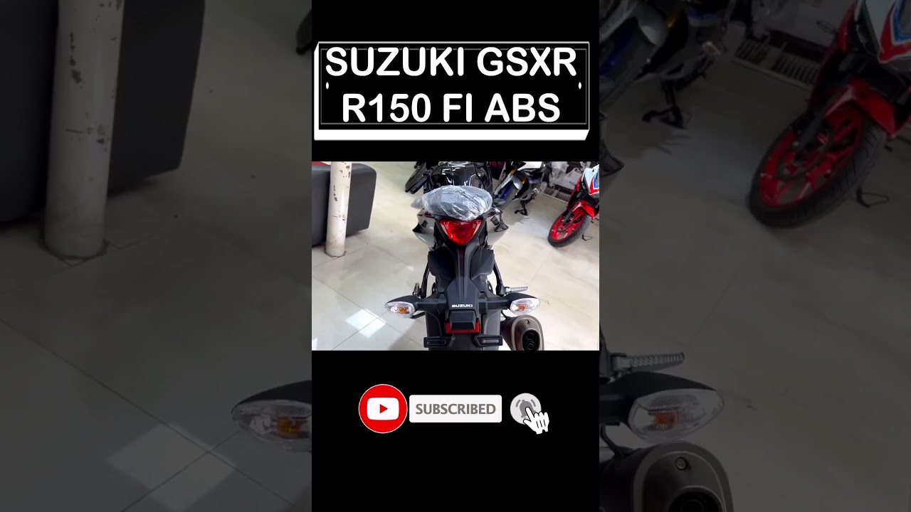 SUZUKI - Jet Black Was Stolen in a Dream [ GSX R150 FI ABS ] 