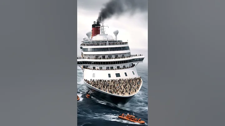 Terrifying Cruise Ship Emergency in Stormy Seas #viral #shorts