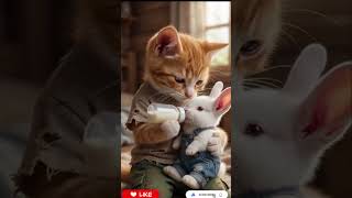 😱Two friends Emotional story 😭#shorts #shortvideo #emotional #cat