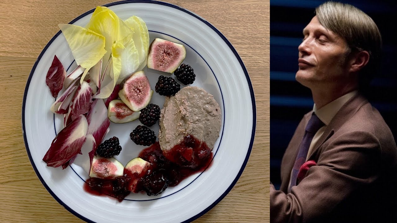Chicken Liver Pate Torchon and Sage Plum Berry Sauce | Feeding Hannibal