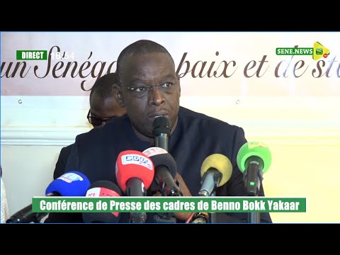 Direct- Conférence de Presse des cadres de l'APR