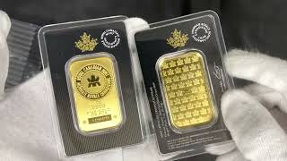 Royal Canadian Mint 1 Oz Gold Bars