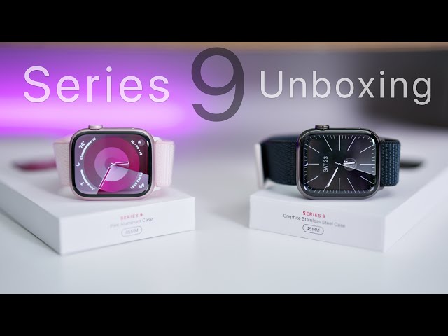 Apple Watch Series 9 - GPS + Cellular - 45 mm - Boîtier en