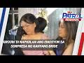 Groom 'di napigilan ang emosyon sa sorpresa ng kanyang bride