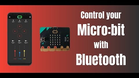 Microbit Bluetooth Controller Mobile App Demo