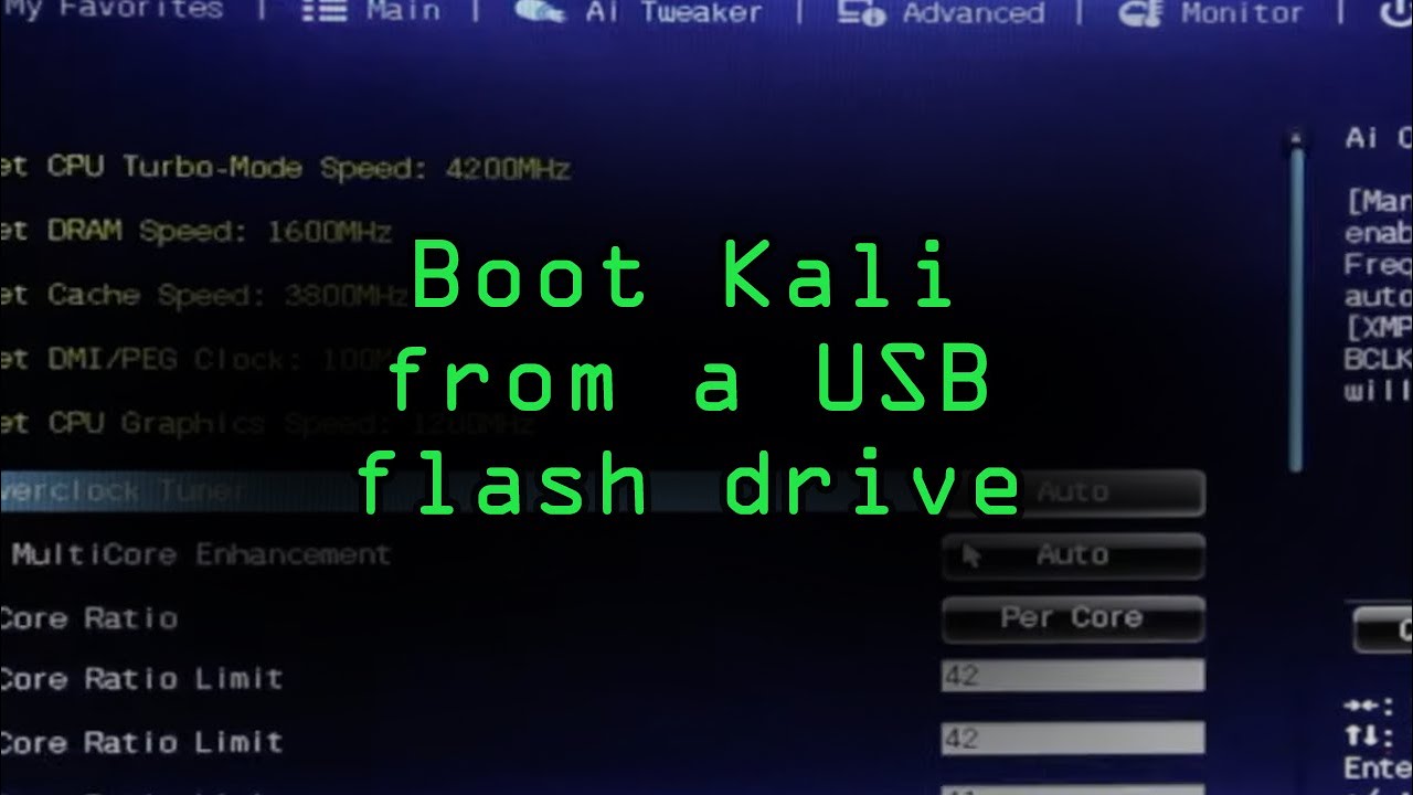 with Kali Linux a Bootable Live USB [Tutorial] YouTube