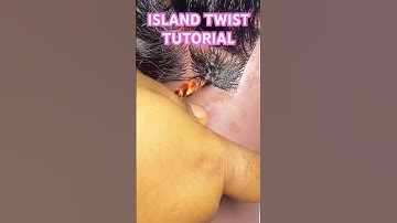 How to do Island Twist with Braiding Hair 💫 #shorts #islandtwist
