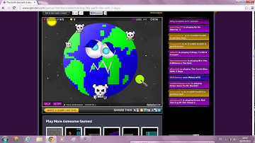 Games Sploder Walkrouth:Earth dies with 2 days