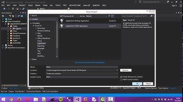 Visual Studio LightSwitch Demo