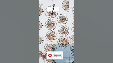 Easy mehandi flower pattern || Mehndi flower design practice|| class 3 #youtube #shorts #easymehndi