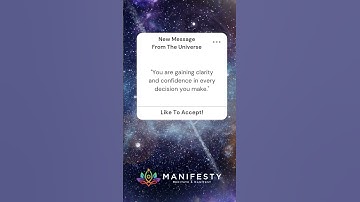Clarity and confidence are your guides. Trust yourself, the universe has your back. Like and comment