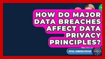 How Do Major Data Breaches Affect Data Privacy Principles? - Virtual Communication Hub