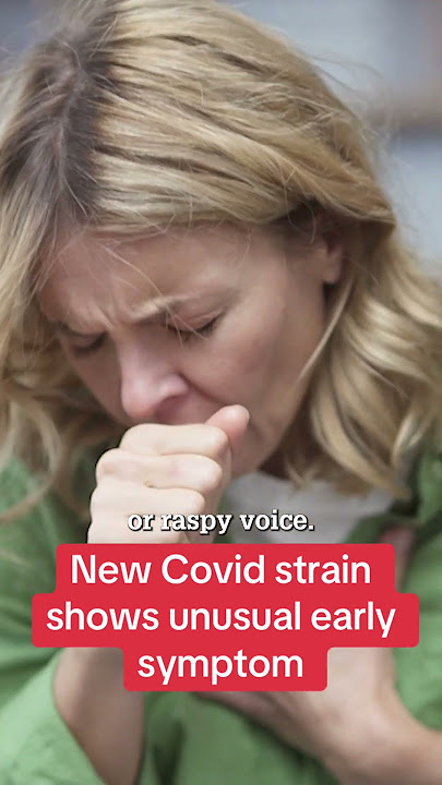 New Covid strain shows unusual early symptom #themirror #news