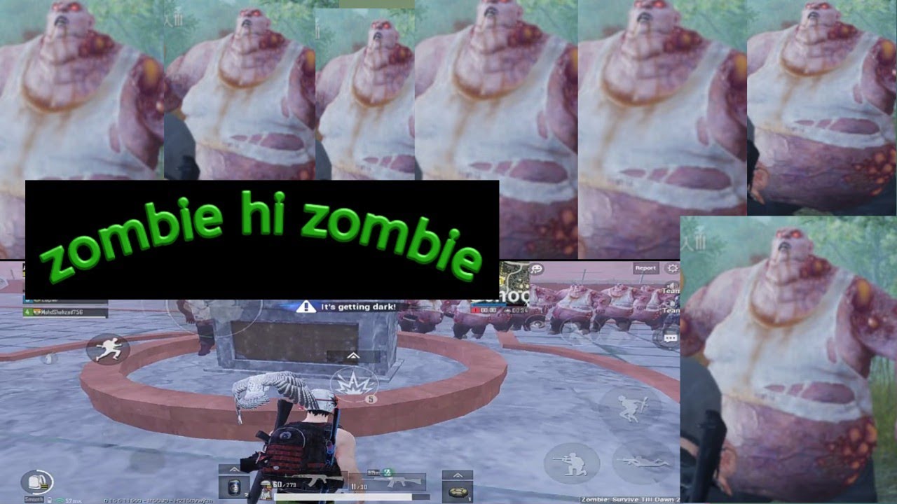 Pubg mobile zombie mod 100zombies