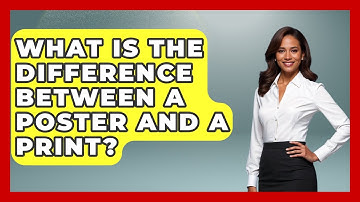 What Is The Difference Between A Poster And A Print? - Graphic Design Nerd