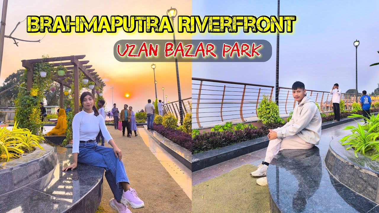 Brahmaputra Riverfront Side Uzan Bazar Park | Ajit Basumatary
