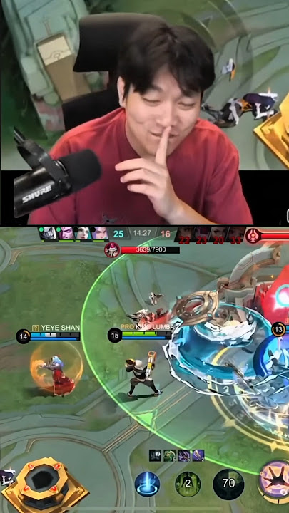 malu ringan wok🤭 #shorts #mobilelegends