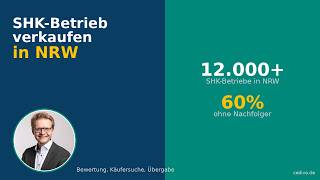 SHK-Betrieb verkaufen in NRW – Bewertung, Fehler, Ablauf (2026)