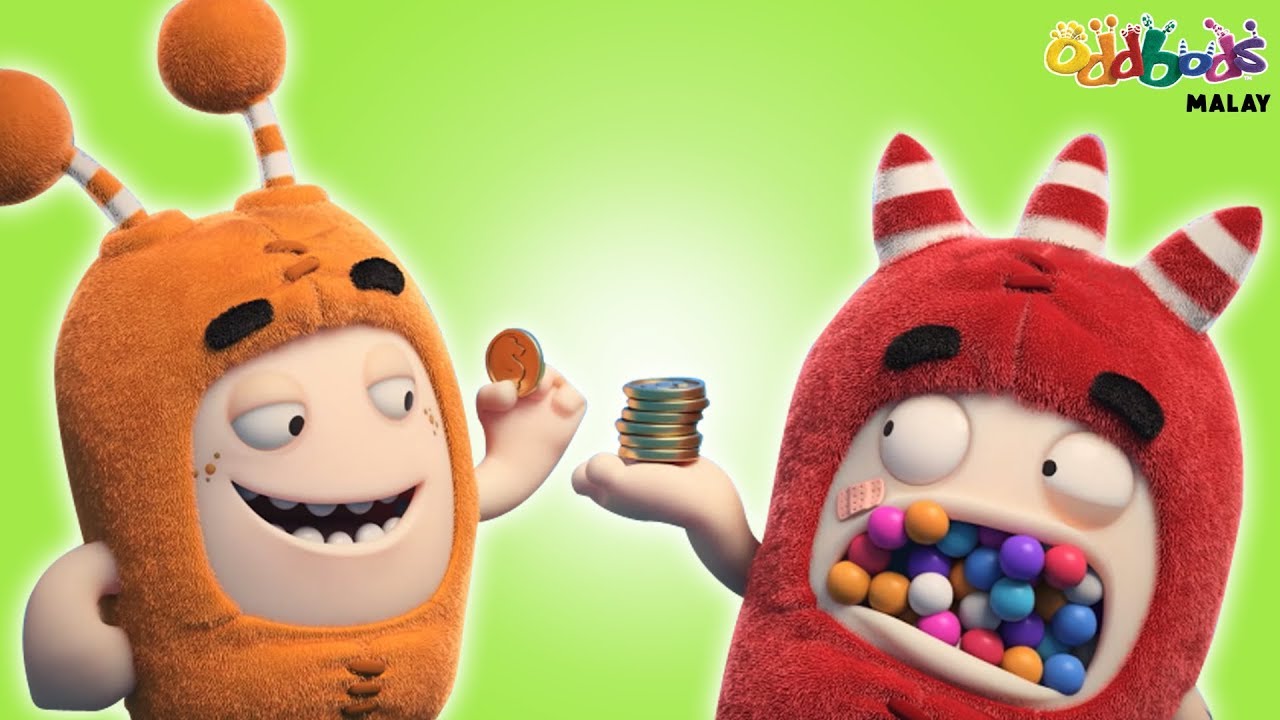 Oddbods | Mesin Gumball | Kartun Lucu untuk Kanak-Kanak