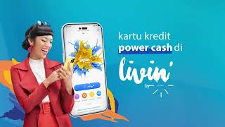 Power Cash: Tarik Tunai pakai Kartu Kredit di Super App Livin' by Mandiri screenshot 1