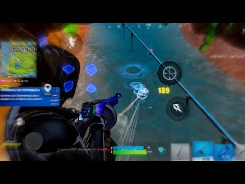 JOGANDO FORTNITE MOBILE A 90 FPS NA  TEMPORADA DO SONIC /ASSUMA O CONTROLE / ⚡🏃‍♂️