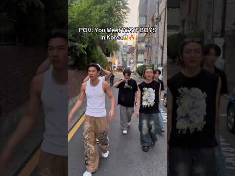 WAYF BOYS Walking Around in Gangnam😱 #wayfboys #jungkook #kpop #bts #cortis