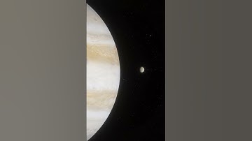 Space Ambience | Jupiter up close • Europa • Ganymede • Io • Callisto [ SPACE JOURNEY ] #Shorts