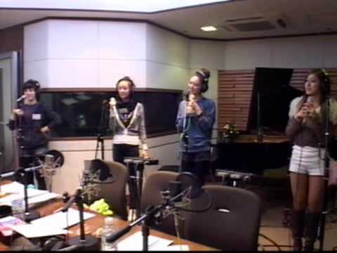 091223 태연의 친한친구 레인보우 - 키스.avi