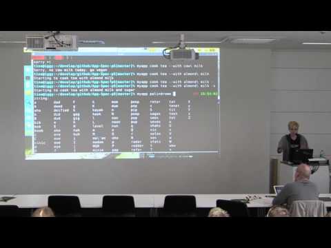 gpw2016 Tina Müller - Writing command line tools made easy