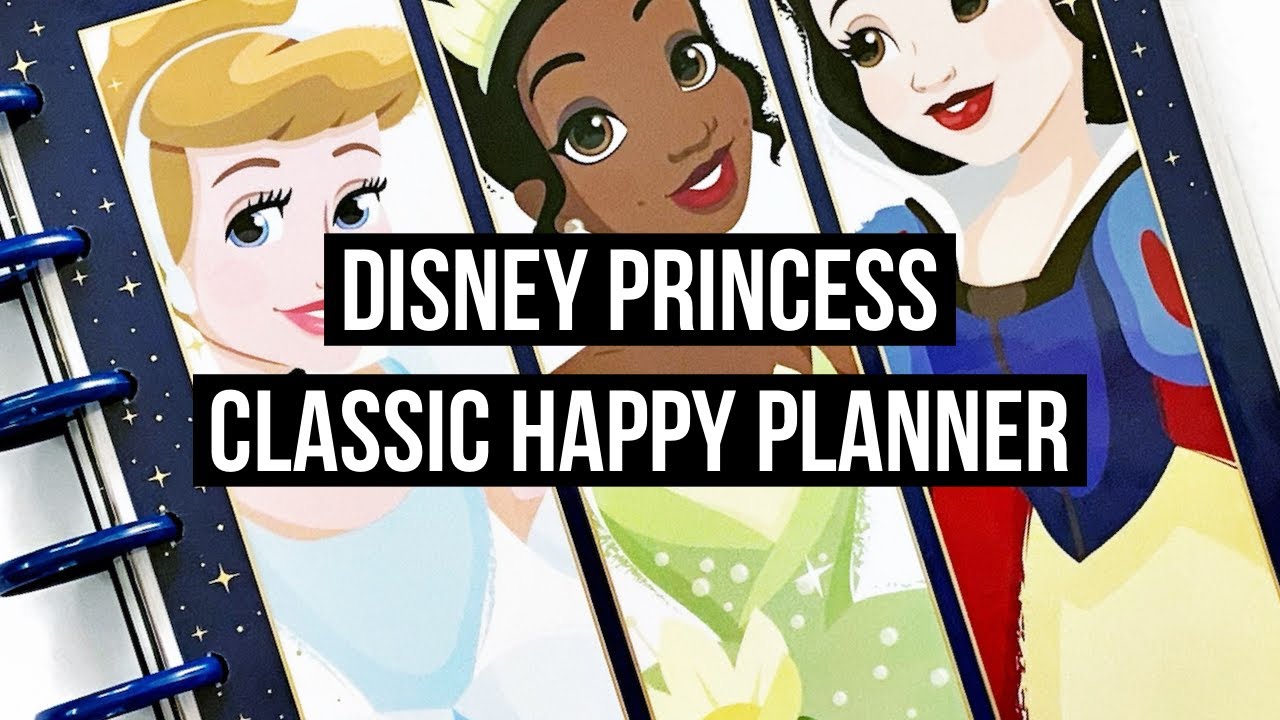NEW Disney Princess Classic Happy Planner Flip Through and Review - Kindness is Magic // Oct 2020