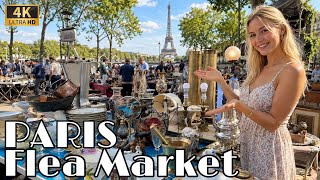 🇫🇷Paris 4K120FPS]Where to Go in Paris This Weekend?Best Flea Market to Visit in Paris 14/August/2026