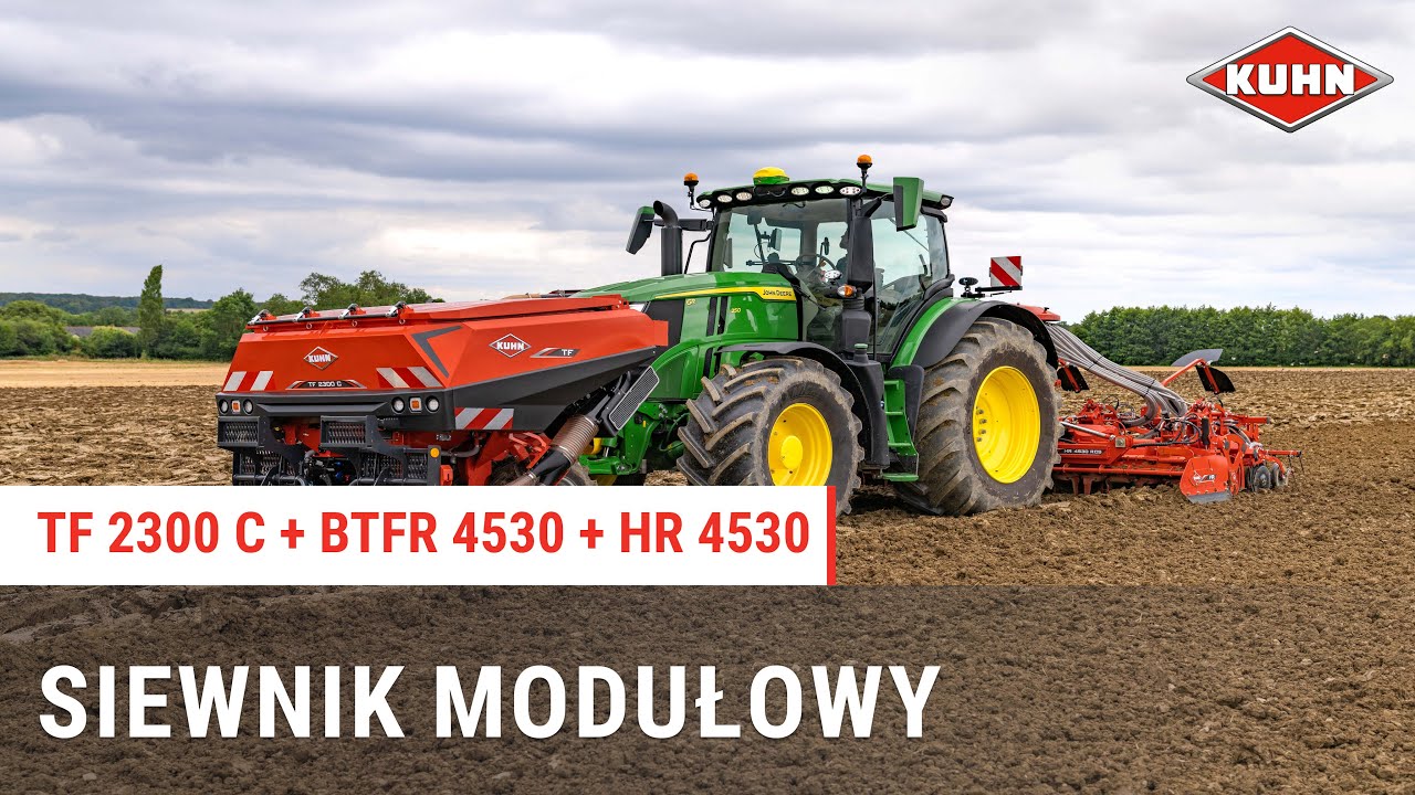 TF 2300 C + BTFR 4530 + HR 4530 = idealny zestaw do siewu! 🤩