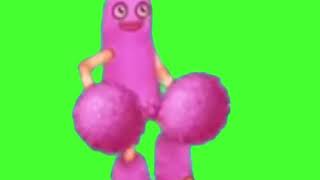 Pompom Party Island Green Screen