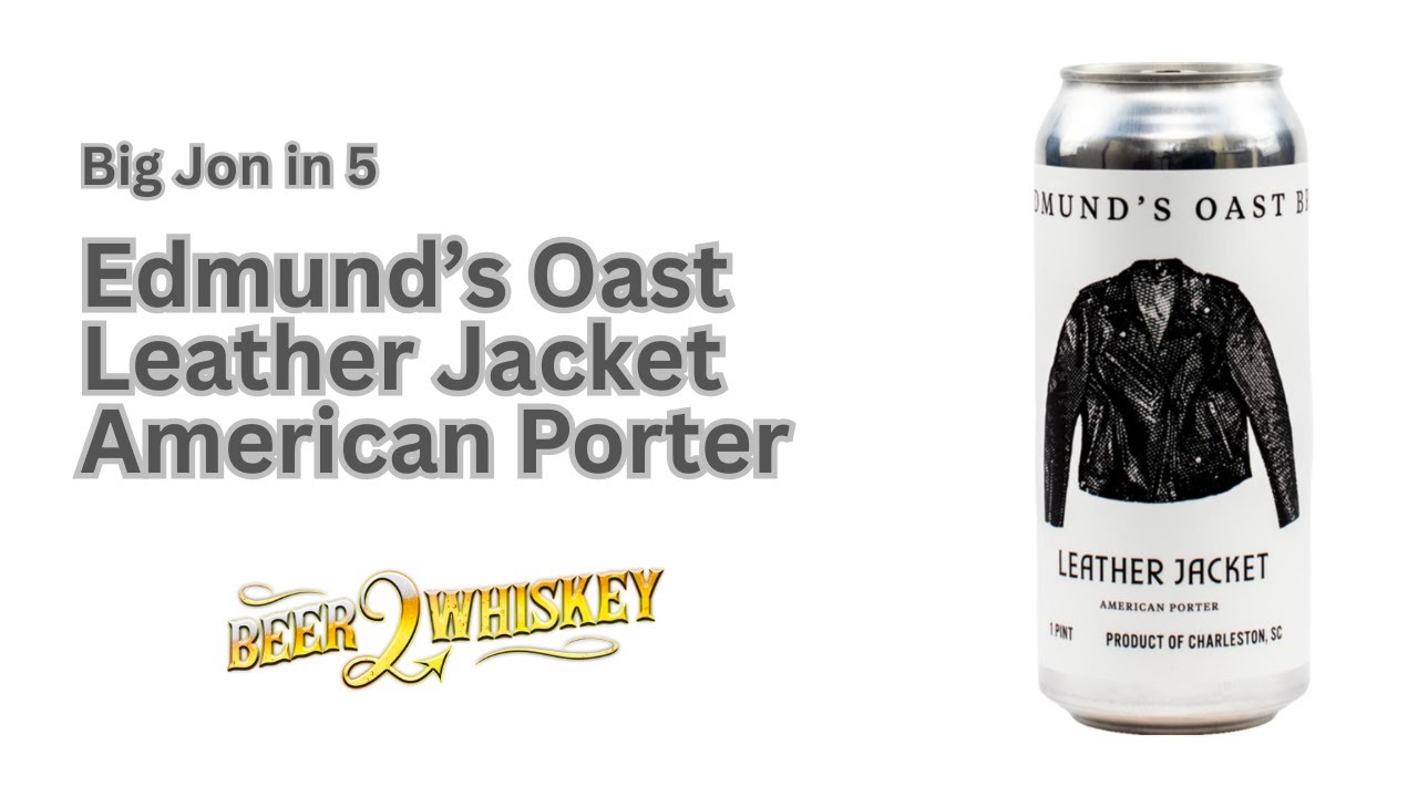 Edmund's Oast Leather Jacket American Porter: Big Jon in 5