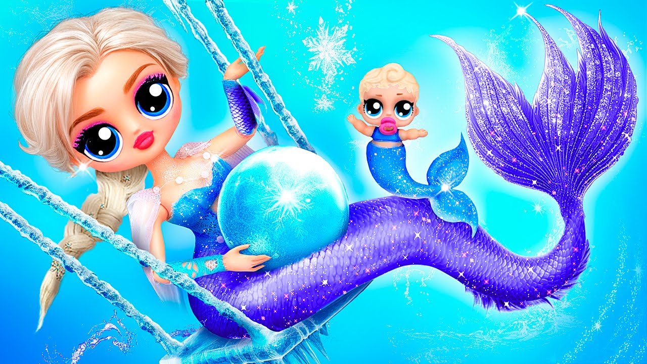 アナ，エルサ、アリエル３人 HLW47 HLW47 アナと雪の女王 エルサ（ドール1） | 玩具
