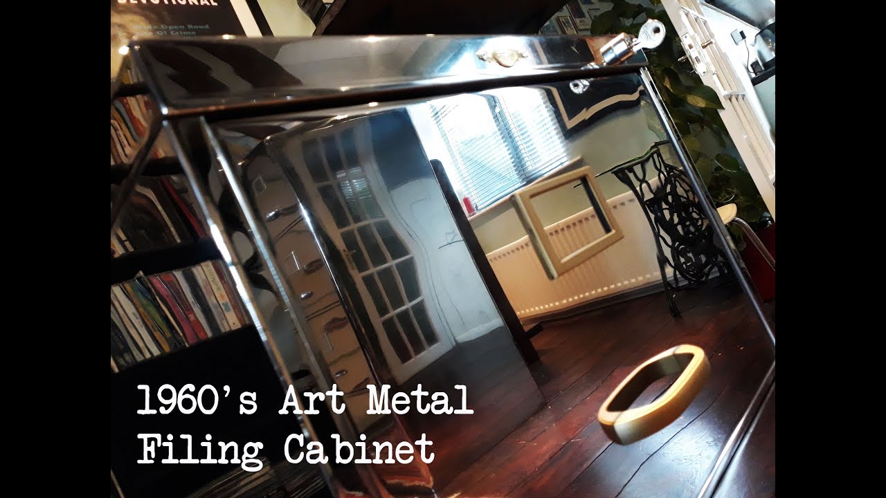 Stripped/polished vintage 1960's 'Art Metal of London' filing