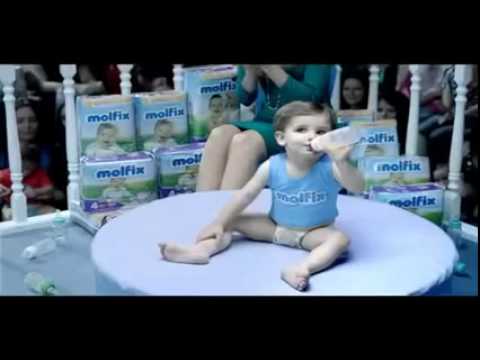 Molfix Reklamı Mert Japon Bebek Kim Ki O ya karşı  Komik Videolar    YouTube